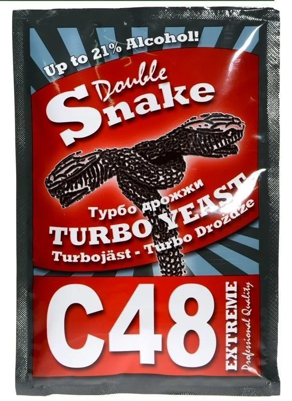 Турбо дрожжи DoubleSnake C48 			